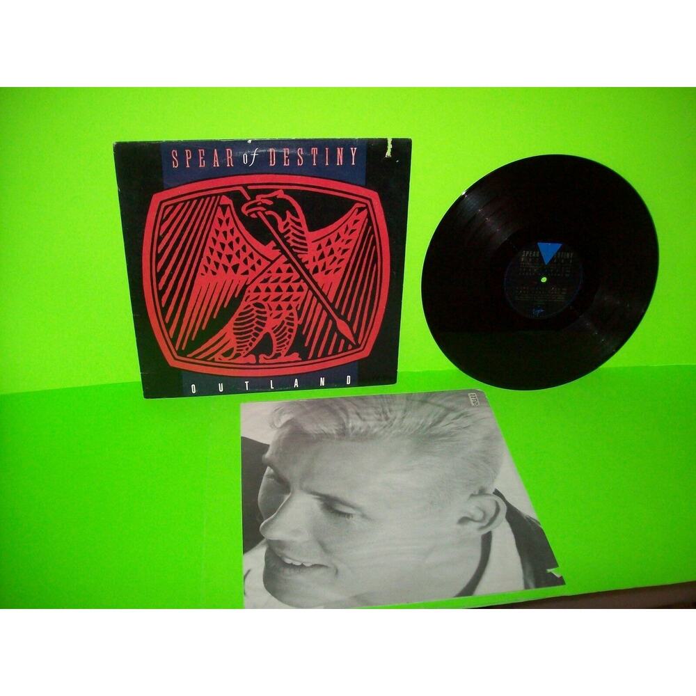 Spear Of Destiny Outland Vinyl LP Record Album 1987 New Wave Post-Punk
